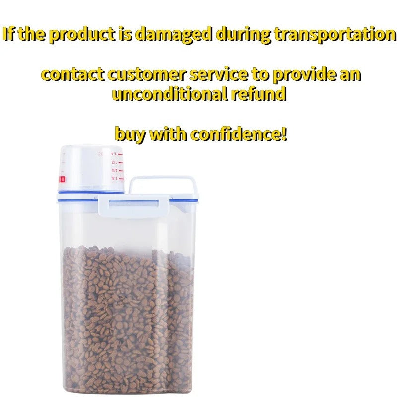 Pet Food Storage Container with Airtight Seal