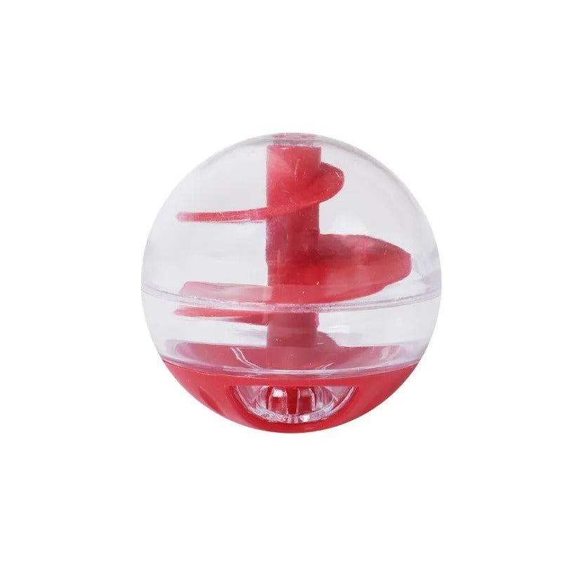 Cat Lick Eating Spiral Ball